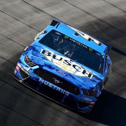 Kevin Harvick is one of the NASCAR Cup Series Round of 16 Playoff contenders as he comes to the Bass Pro Shops Night Race at Bristol Motor Speedway, which serves as the first round elimination race.