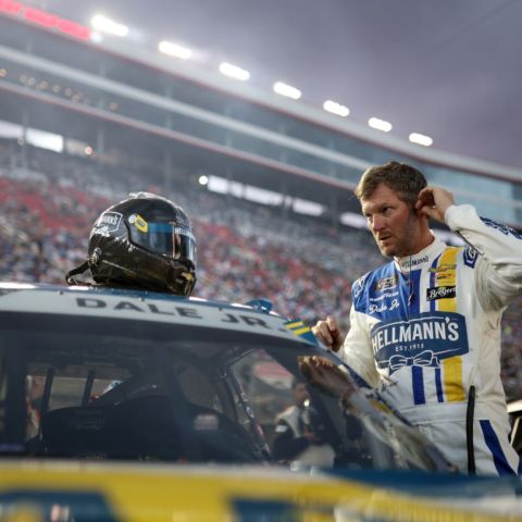 Dale Earnhardt Jr. returned to racing at Bristol Motor Speedway on Friday night and led 47 laps and ran in the top three for most of the night in the Food City 300. The NASCAR Hall of Famer, who hadn't raced at BMS since the 2017 season, ultimately finished 30th after a fire in the cockpit forced him to drop out of the race with 29 laps remaining.