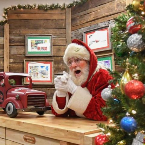 If you want to share your Christmas wishlist with Santa Claus you have a little more than a week to do it. Santa will be available in the Barter Theatre Santa Hut to visit with children until 9 p.m. on Christmas Eve, Dec. 24. And then he's got some important work to do!