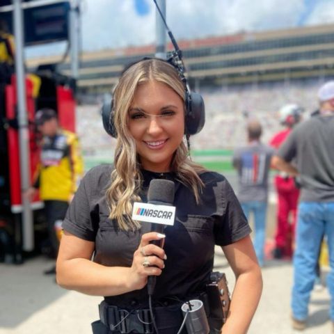 Jessie Punch, daughter of Dr. Jerry Punch, is a rising star in the NASCAR pit reporter world and she will be co-hosting Colossus TV with her dad during the Food City 500 weekend.