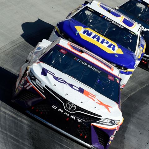 Last year's Night Race winner Denny Hamlin (11) may have the most momentum heading into the Food City 500, while Chase Elliott (9) wants to add a regular season victory at Thunder Valley to his 2020 All-Star victory at Bristol.