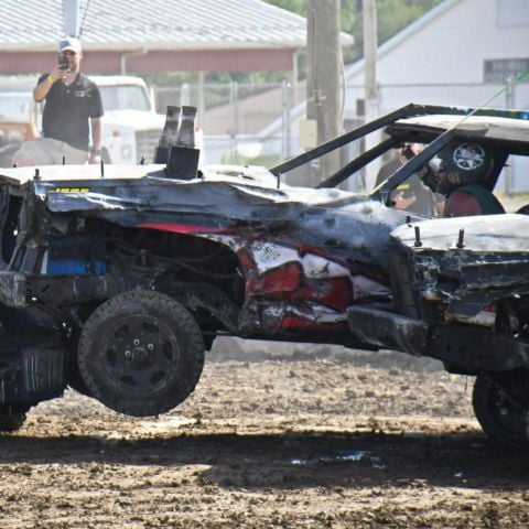 It will be total carnage when D.E.M.O. arrives at Thunder Valley for their nationally-sanctioned demolition derby, Oct. 3-6.