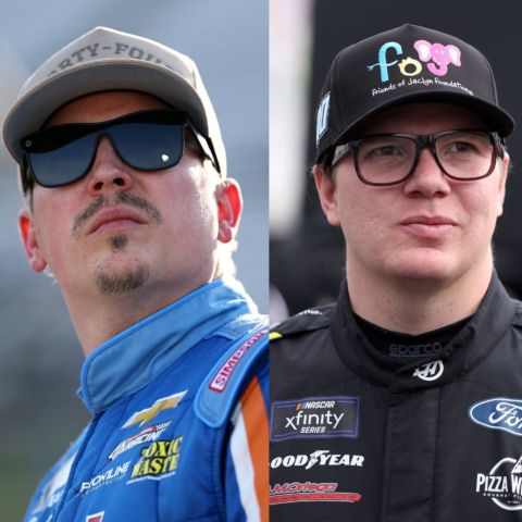 Brennan Poole (left) and Sheldon Creed are the other two Bristol-eligible drivers who will be seeking to win the Xfinity Dash for Cash $100,000 bonus during Saturday's SciAps 300 Xfinity Series race.