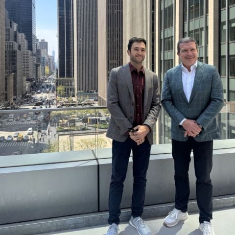 Elliott was joined on his New York media tour by Jerry Caldwell, president and general manager of Bristol Motor Speedway.