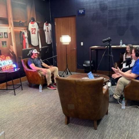 Prior to throwing out the ceremonial first pitch, Ty was interviewed for an episode of the Behind the Braves podcast.