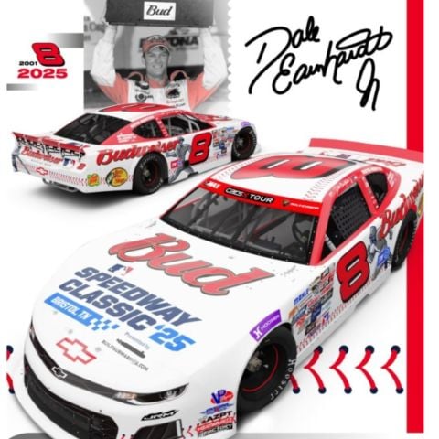 Dale Jr MLB Speedway Classic