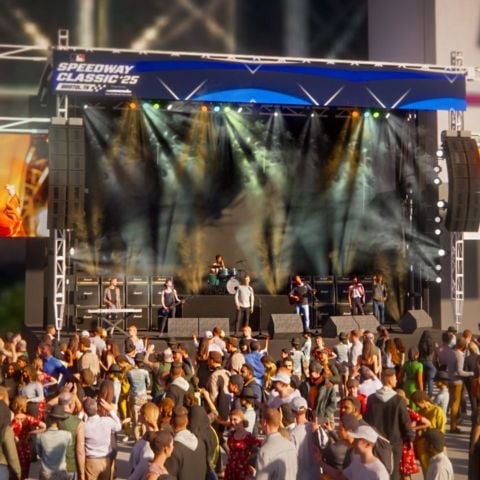 A music stage is going to be part of the Fan Zone at the MLB Speedway Classic at Bristol Motor Speedway.