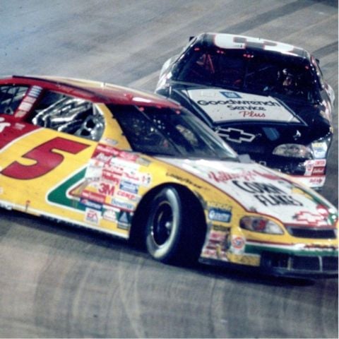 Dale Earnhardt and Terry Labonte were two of the main players in two of our 10 top moments from America's Night Race.