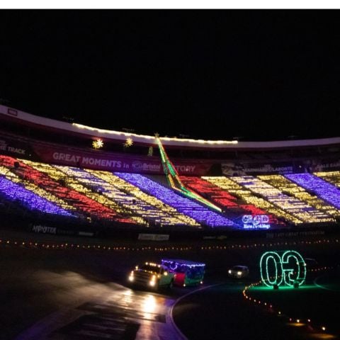 More than 300,000 holiday lights flicker to the Christmas tunes in the Hardee's Restaurants Symphony in Lights.