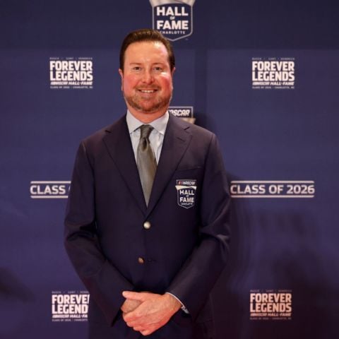 Kurt Busch was inducted into the NASCAR Hall of Fame Class of 2026 alongside Harry Gant and Ray Hendrick.