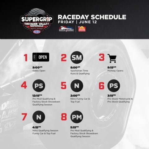Fri Schedule Change