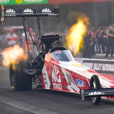 Doug Kalitta won another Mission #2Fast2Tasty Challenge in Top Fuel Saturday at Bristol Dragway.