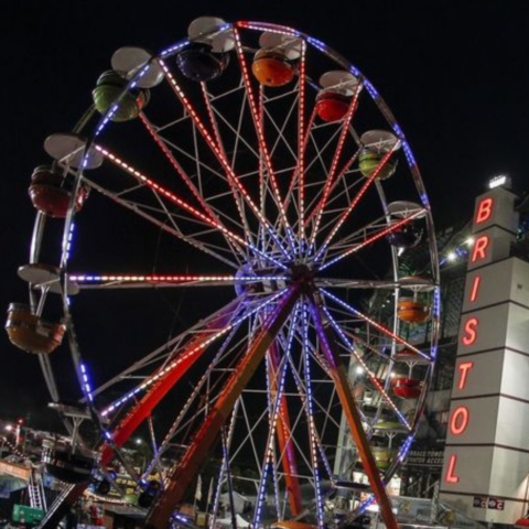 The Ferris Wheel will be a signature item in the BMS Fan Zone and will be giving guests rides Friday through Sunday during the Food City Dirt Race weekend.
