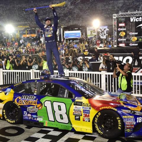 History of Night Race - Kyle Busch Triple Sweeps