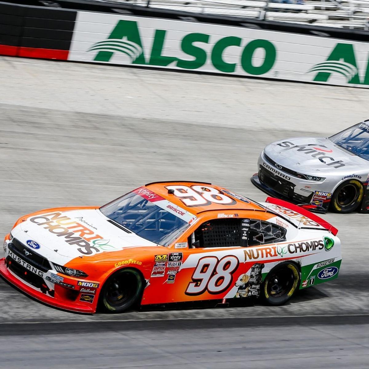 NASCAR Xfinity Series star Chase Briscoe primed for success at Cheddars 300 presented by Alsco News Media Bristol Motor Speedway