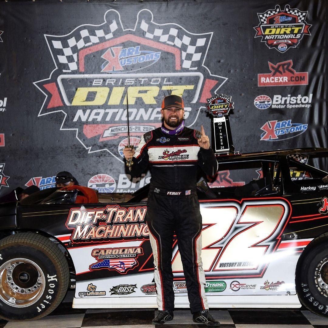 Ferguson races to Super Late Model victory Friday at Karl Kustoms Bristol  Dirt Nationals, News, Media