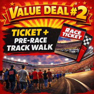 Value Deal - Ticket + Pre-Race Track Walk