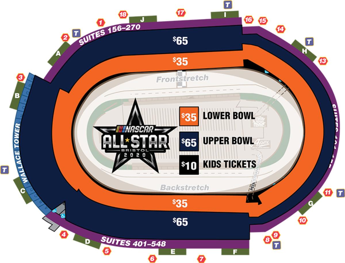Bristol AllStar Tickets r/NASCAR