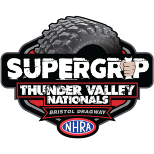 Super Grip NHRA Thunder Valley Nationals Logo