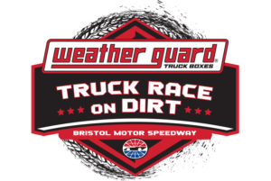 Weather Guard Truck Race on Dirt  Logo