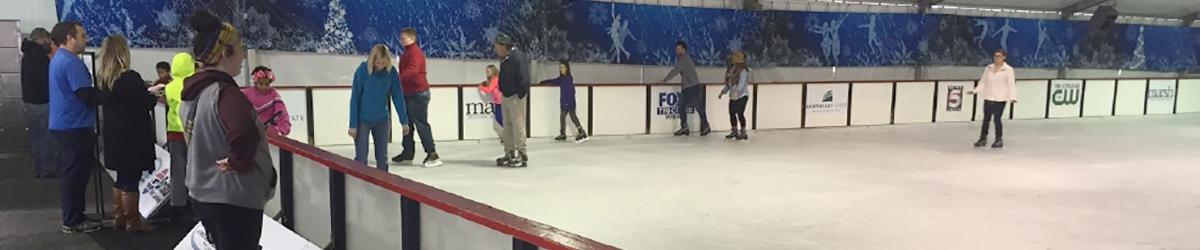 Tri-Cities Airport Ice Rink Header