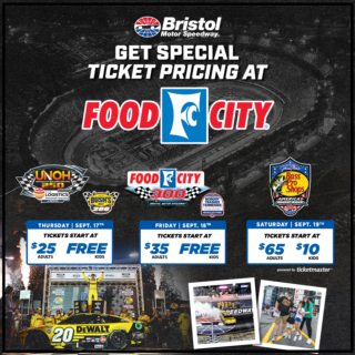 Tickets at Food City Stores