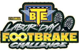 BTE Labor Day Footbrake Challenge Logo