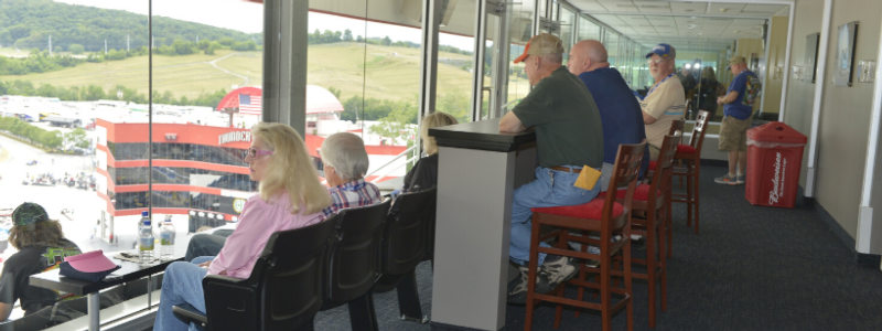 Bruton's Suite at Bristol Dragway