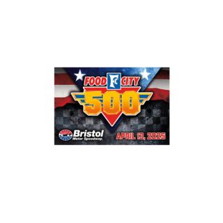 Bristol Speedway ブルドッグ額装絵画