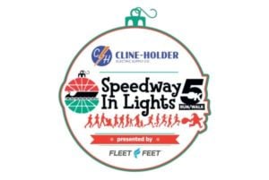Cline-Holder Electric Speedway in Lights 5K Logo