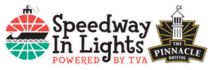 The Pinnacle Speedway in Lights Logo