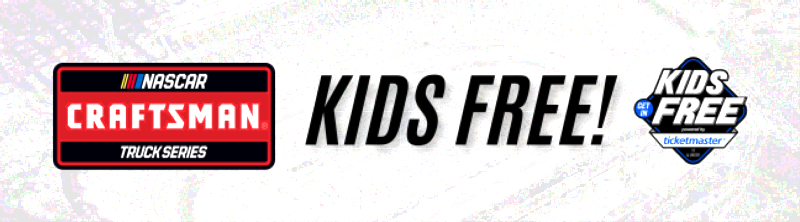 Kids Tickets are FREE Header Image