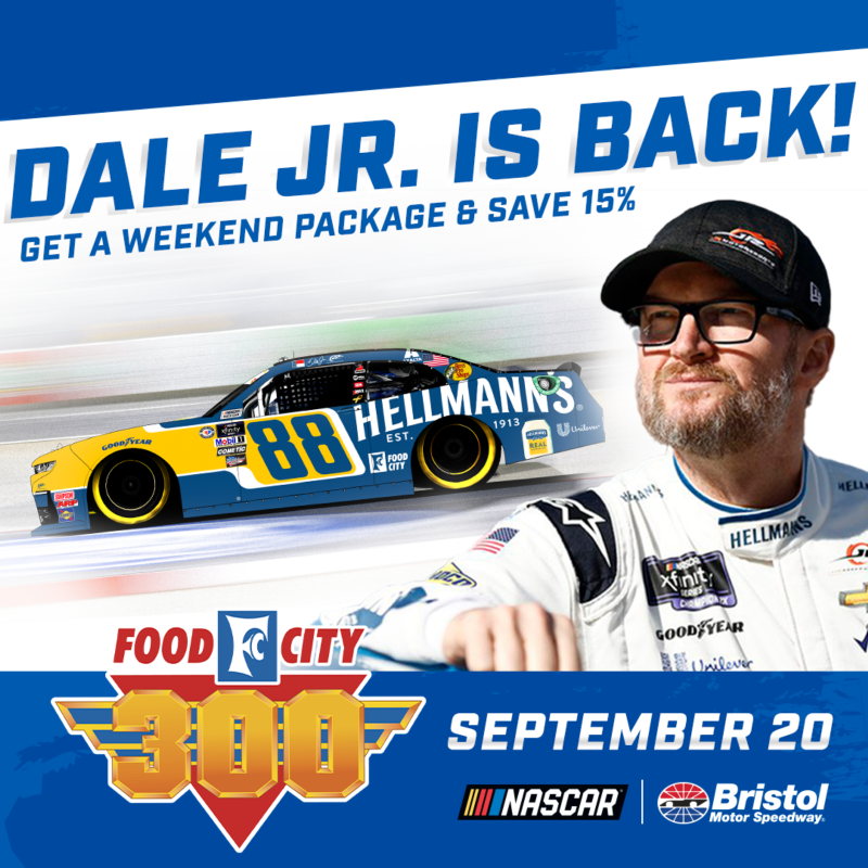 See Dale Jr. Race Header Image