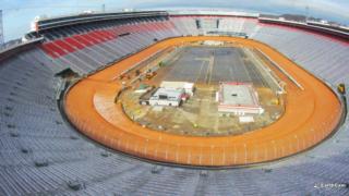 Bristol Dirt Track Time Lapse - Progress from January and February!